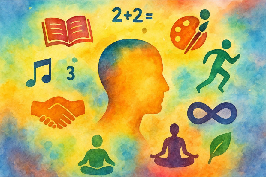 9 Tipos de Inteligência (Howard Gardner) - TCC - NeuroFlux