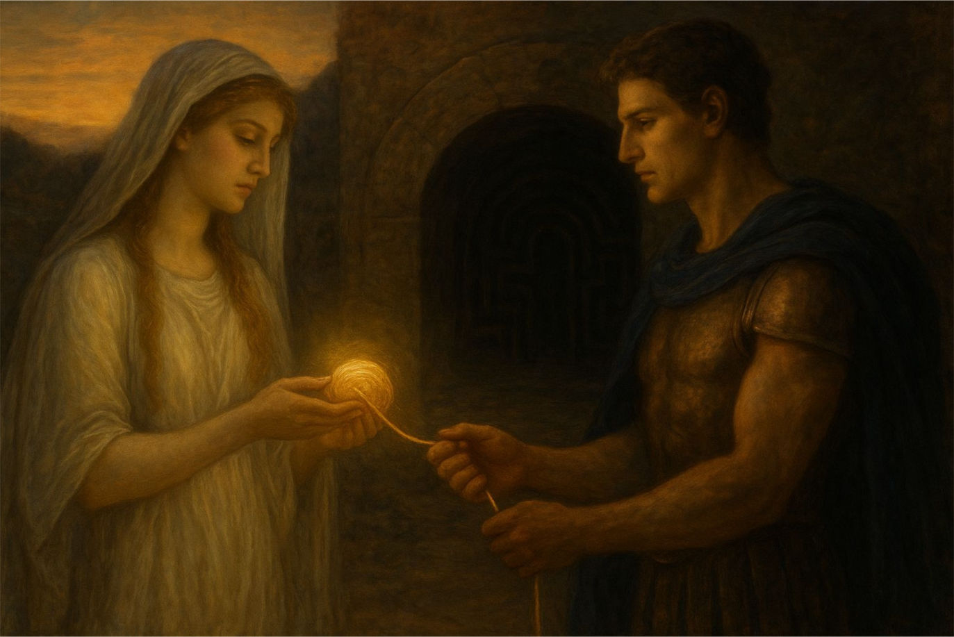 Mito de Teseu e o Fio de Ariadne - Psicologia - TCC - Psicólogo Osvaldo Marchesi Junior - NeuroFlux