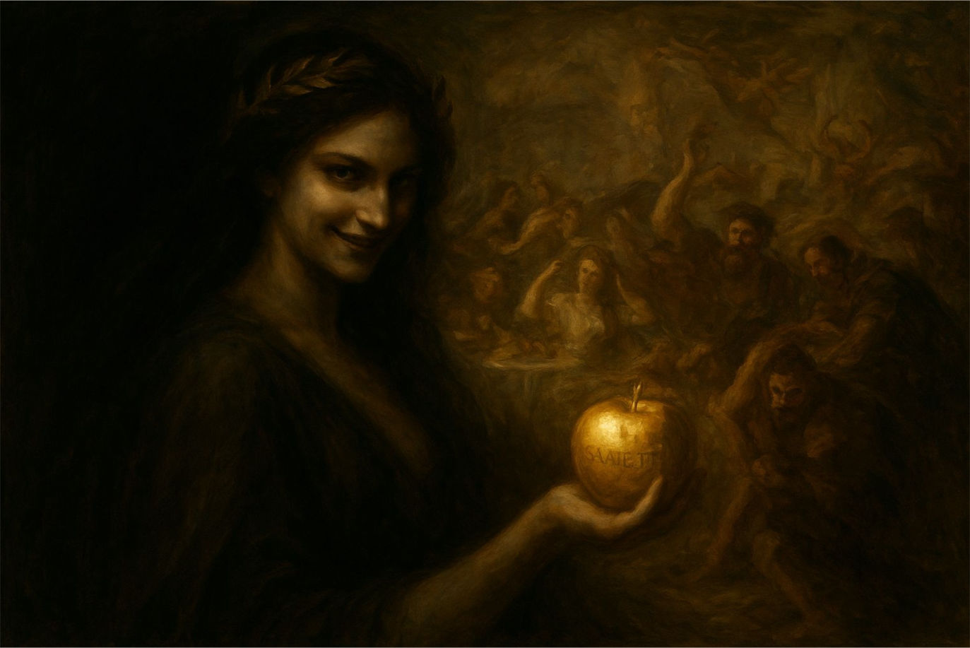 Pomo da Discórdia - Mito de Éris - Psicologia - TCC - Osvaldo Marchesi Junior - NeuroFlux